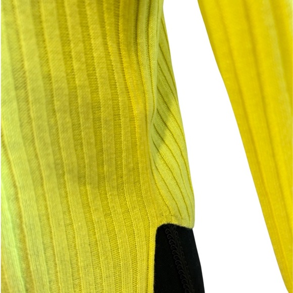 NWT Babaton Royal Yellow Nathaniel Sweater Size M - Picture 3 of 7